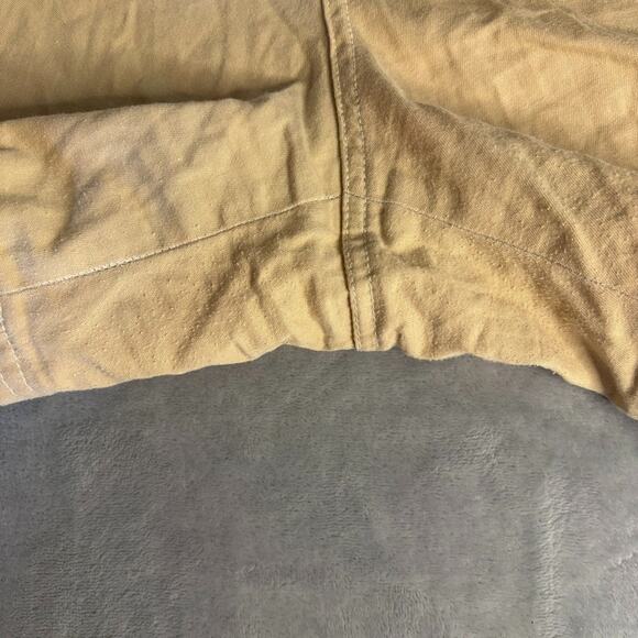 Vtg Liz Wear Safari Shorts Size 14 Modern 28 Women's Khaki Pleated High‎ Waist - Picture 5 of 11